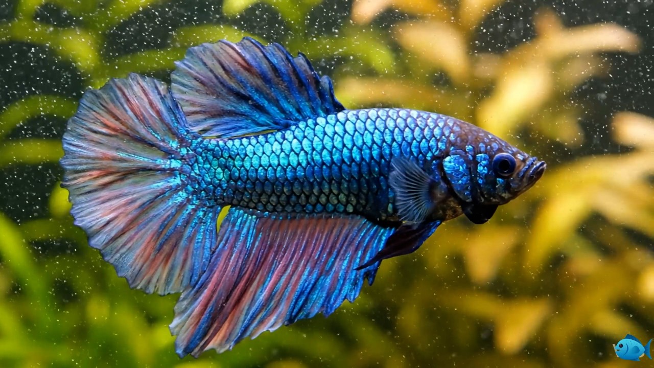 Soothing Aquarium Scene – Colorful Fish Swimming in Clear Water | Calming Ocean Vibes for Study