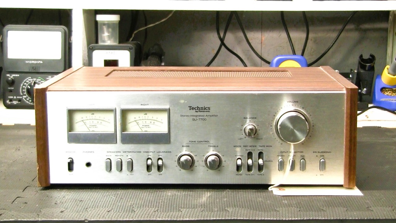 Technics SU 7700 Amp Evaluation