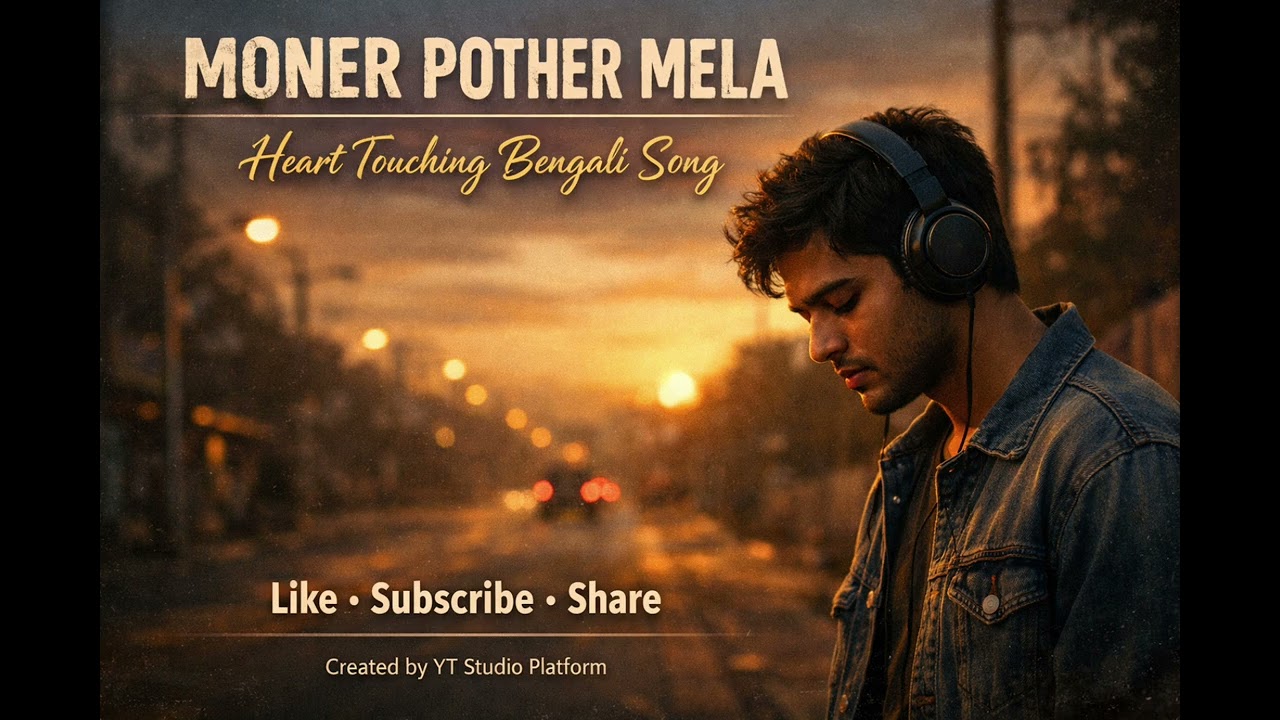 Moner Pother Mela | Heart Touching Bengali Emotional Song | Sad Bangla Music 🎶💔