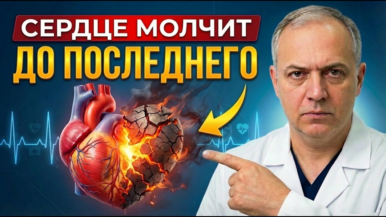 Оно откажет ВНЕЗАПНО! 5 скрытых признаков, что ваше СЕРДЦЕ на пределе