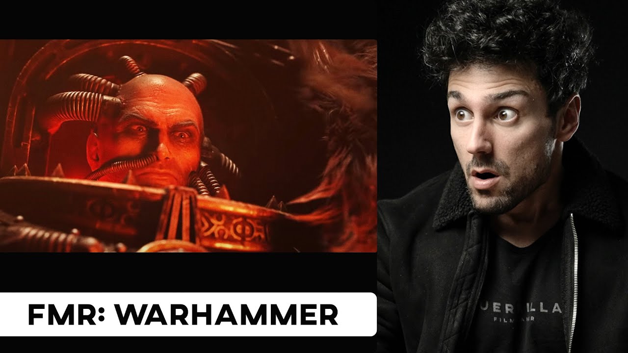 FILMMAKER REACTS TO WARHAMMER 40K HORUS HERESY CINEMATIC!