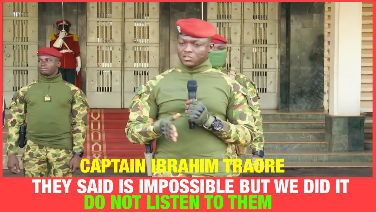 Captain Ibrahim Traore End Of The Month Speech | Achievements And The Next Chapter ( English)