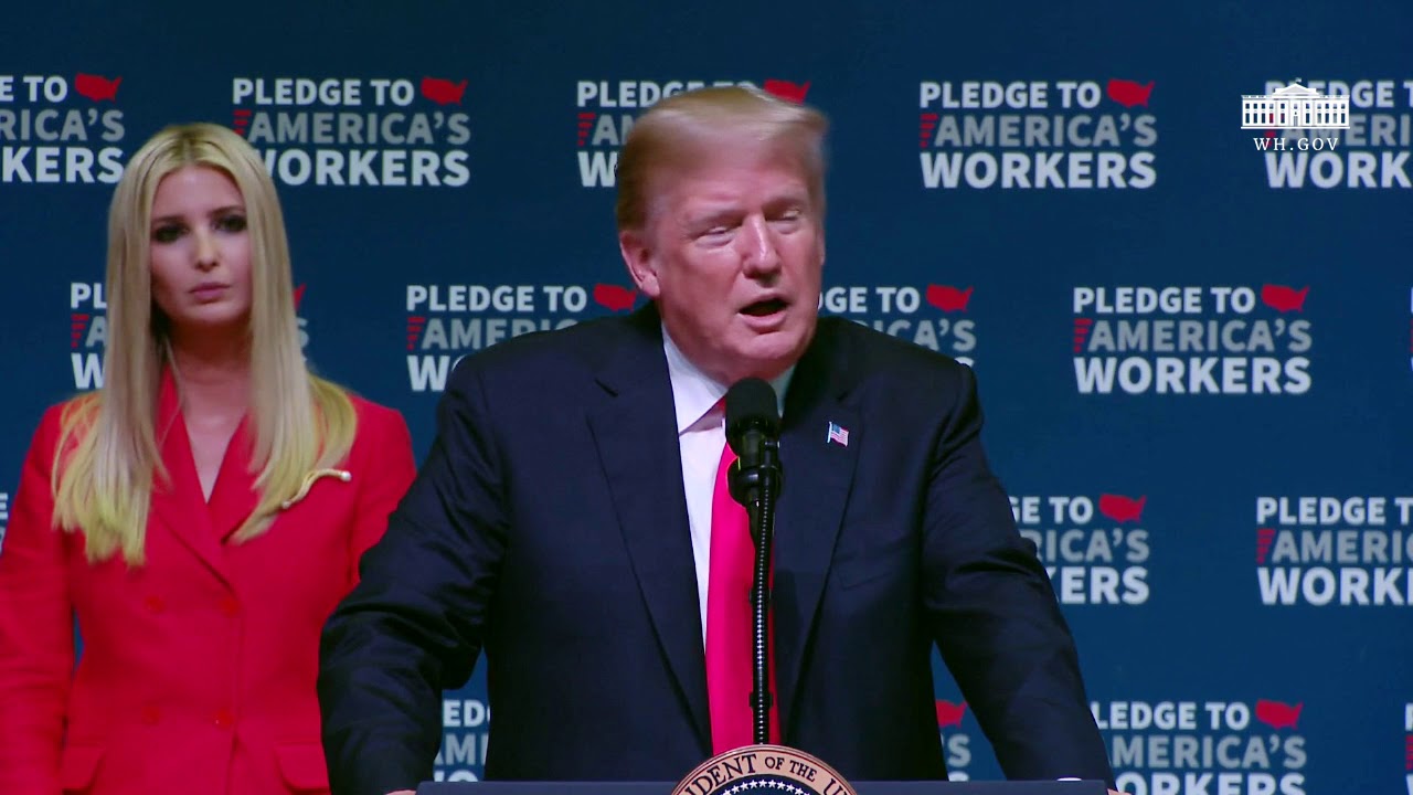 President Trump Speaks on Workforce Development and Participates in the Signing of HR 2353