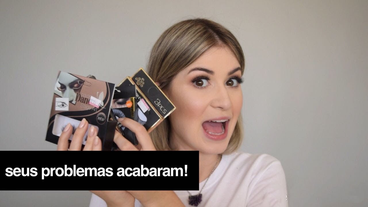 Tudo sobre: CÍLIOS POSTIÇOS! | As Makes Da Frá