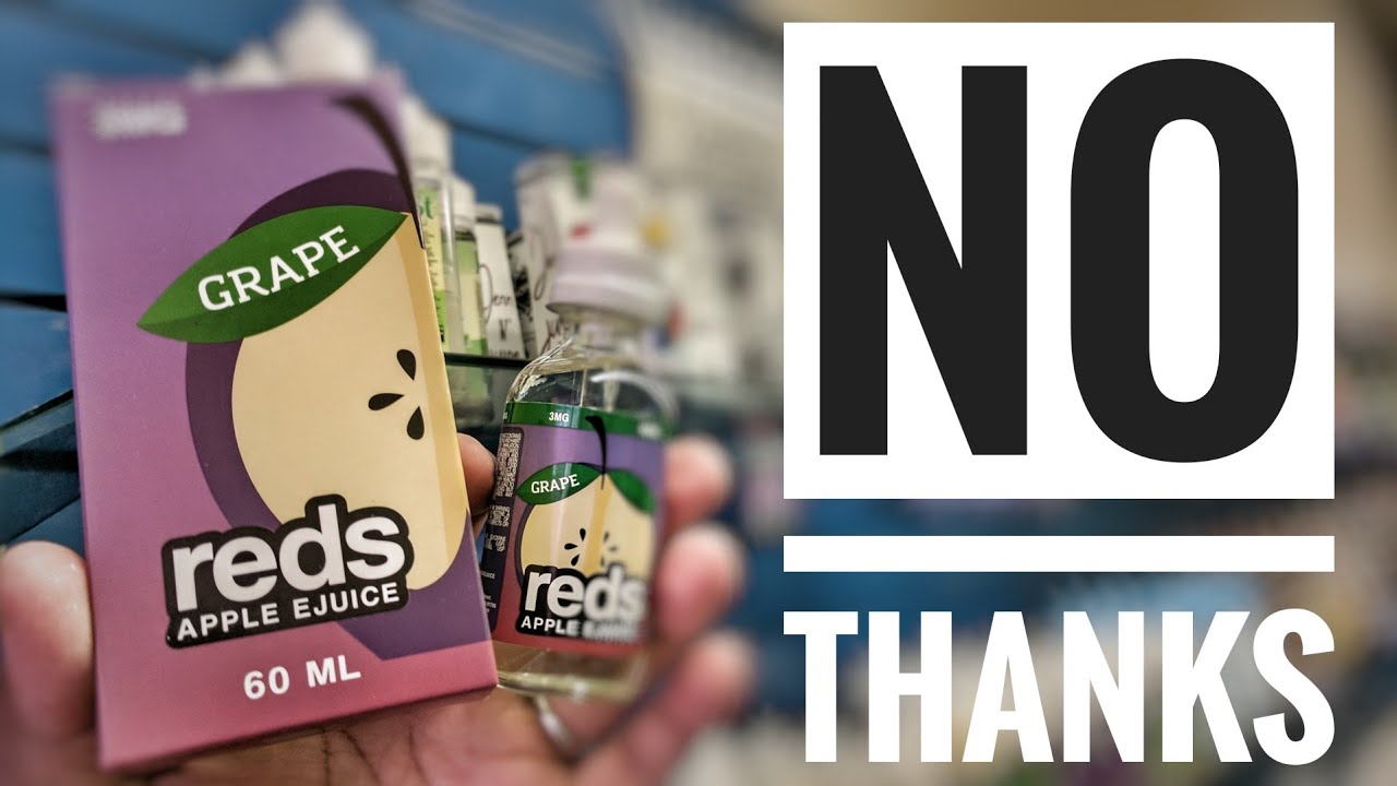 Grape Reds Apple eJuice Review (with Ice too)