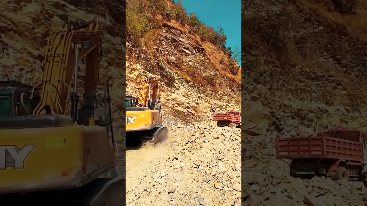 Working time. #excavator #excavatorporn #dozerlife #Construction #dozer