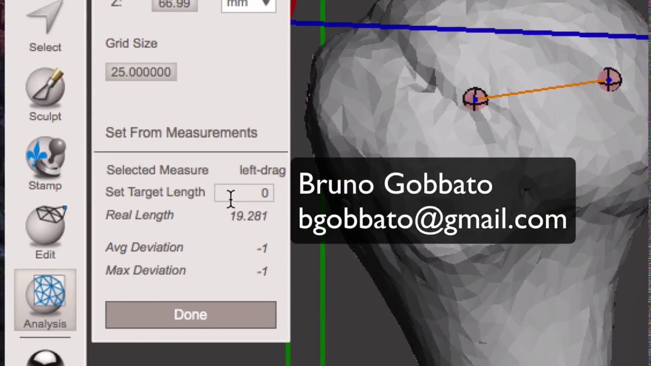 Transform CT into 3D model and measure