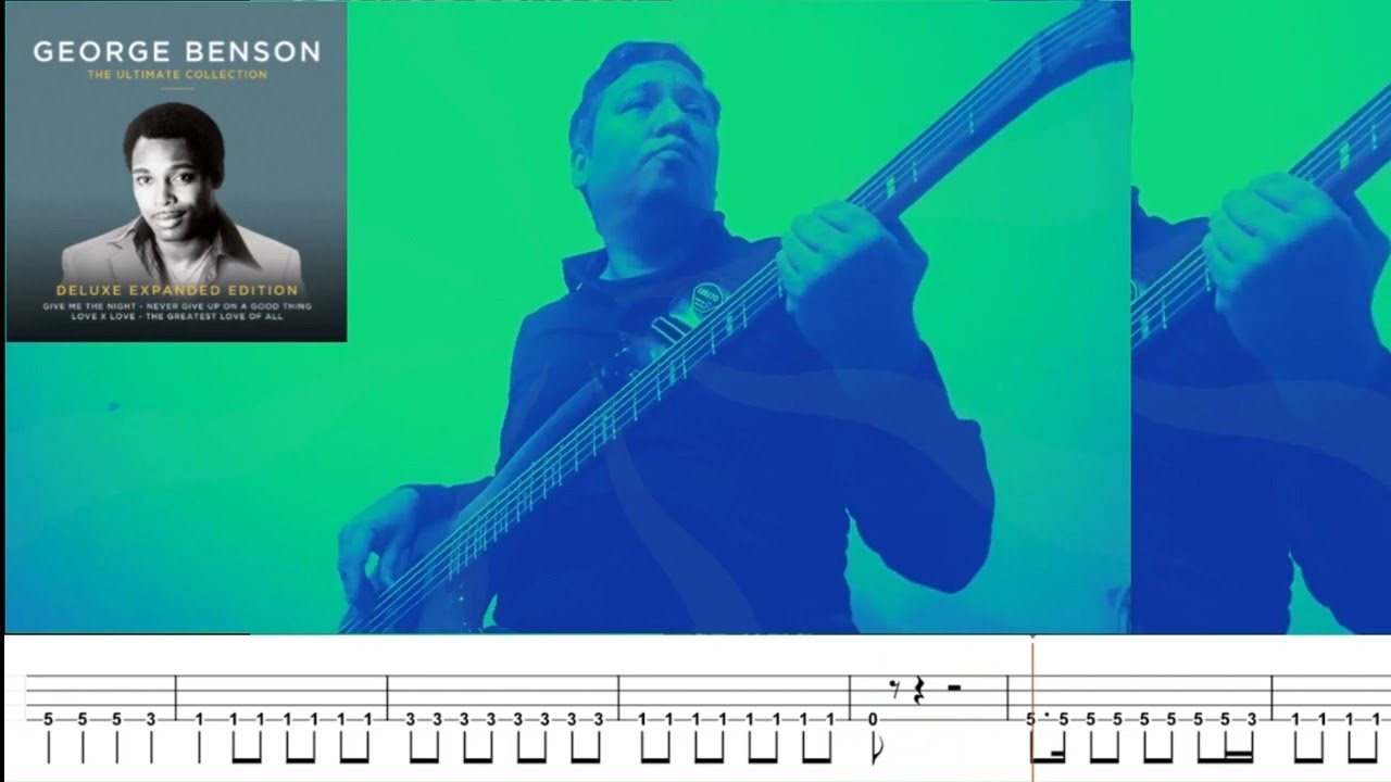 Turn Your Love Around - George Benson // Bass Tab Play Along