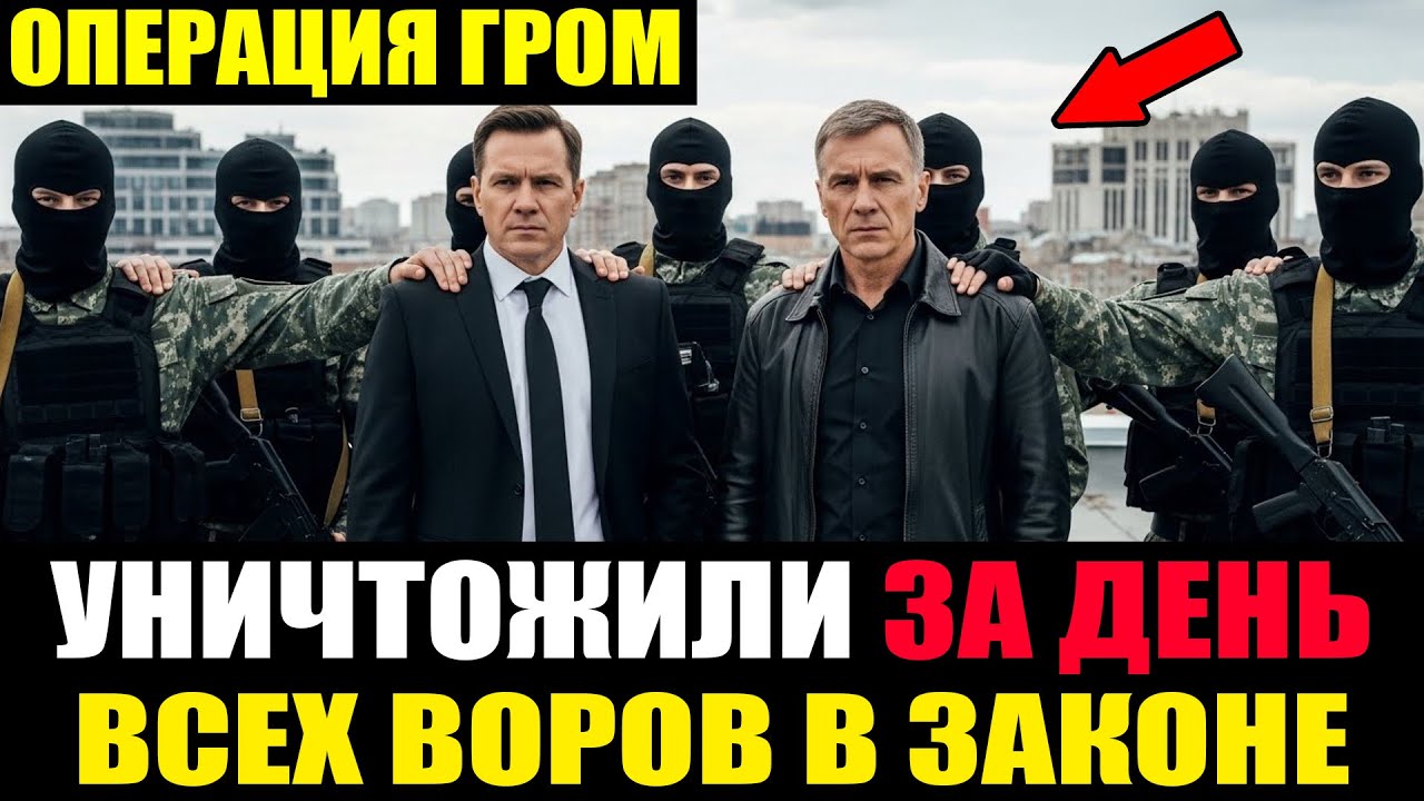 ОПЕРАЦИЯ ГРОМ: Спецгруппа КГБ Которая Уничтожала Воровской Мир!