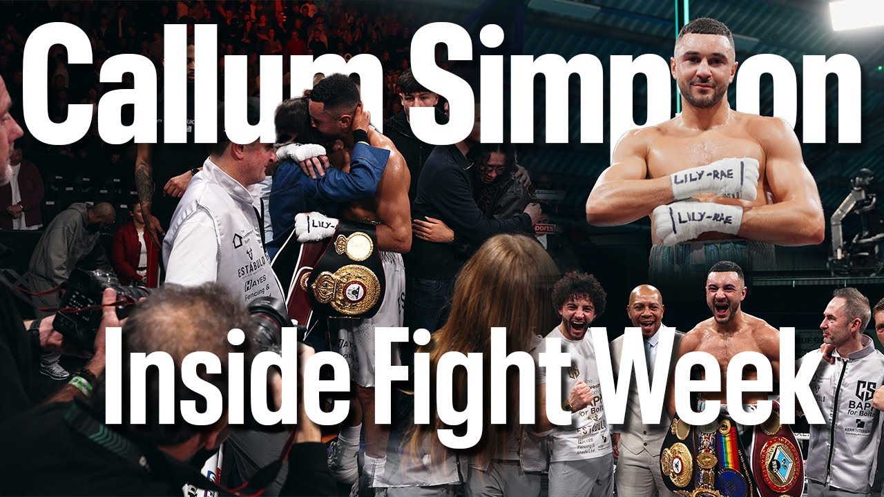 Callum Simpson | Inside Fight Week