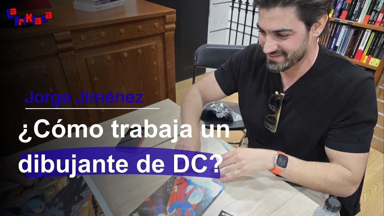 ¿Cómo trabaja un DIBUJANTE ESTRELLA DE DC?