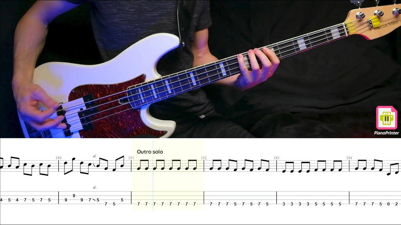 Deep Purple - Knocking at Your Back Door Bass Cover | Tabs & Sheet Music