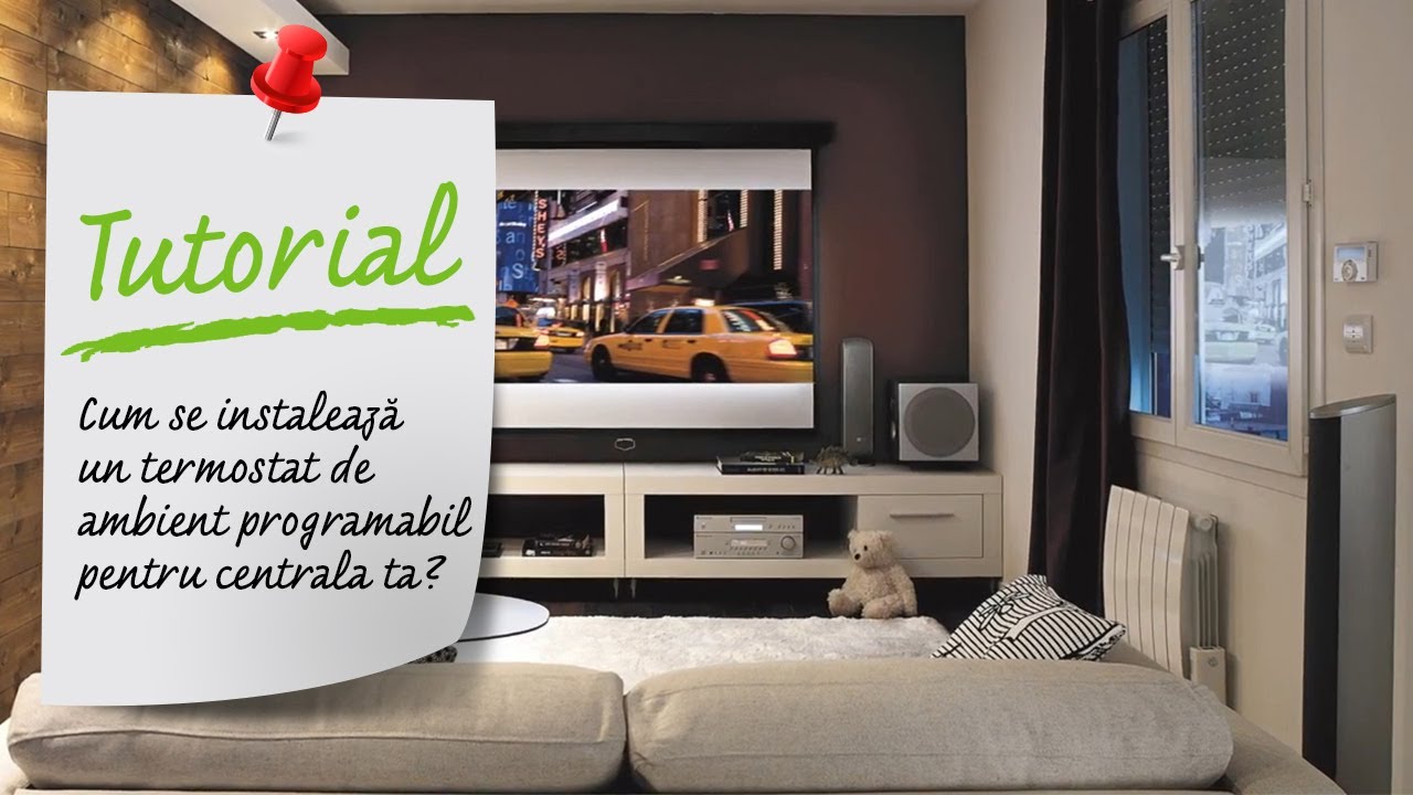 Cum se instalează un termostat de ambient programabil pentru centrală - Tutorial Video Leroy Merlin