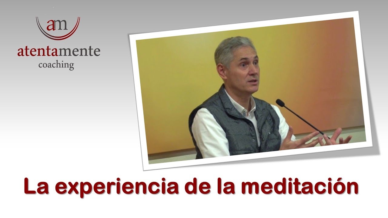 La experiencia de la meditación. Enrique Simó