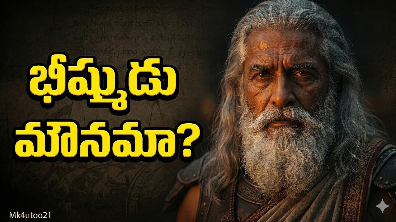 భీష్ముడు | మంచి మనిషి మౌనం ఎలా యుద్ధానికి కారణమైంది? | Hidden Lessons of Hindu Epics Episode 3 |