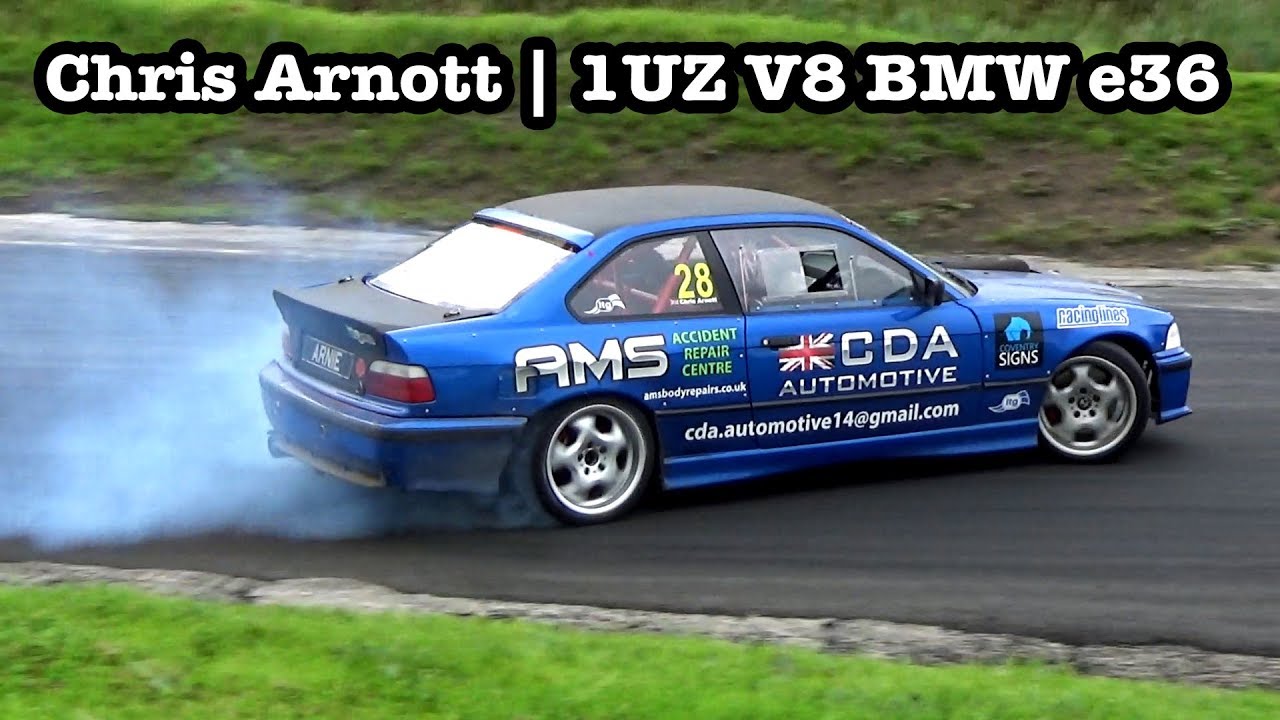 Chris Arnott | 1UZ V8 BMW e36 | CraigDoesDrift //Driftcup Driftland