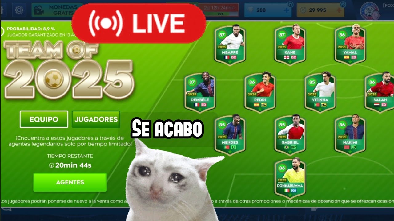 🔴TEAM OF 2025 EL FINAL DLS 26