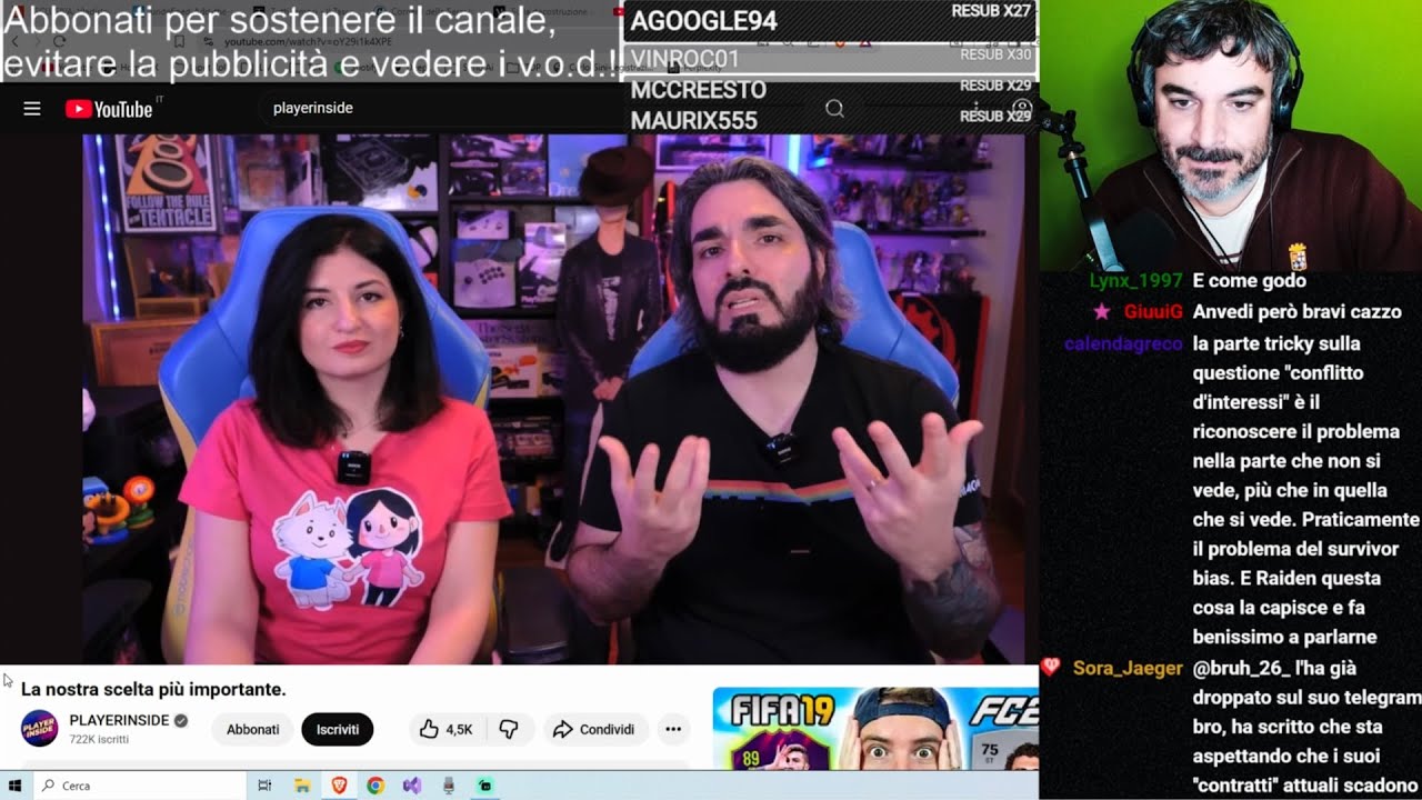 Wesa commenta PlayerInside: Conflitto di interessi e indipendenza