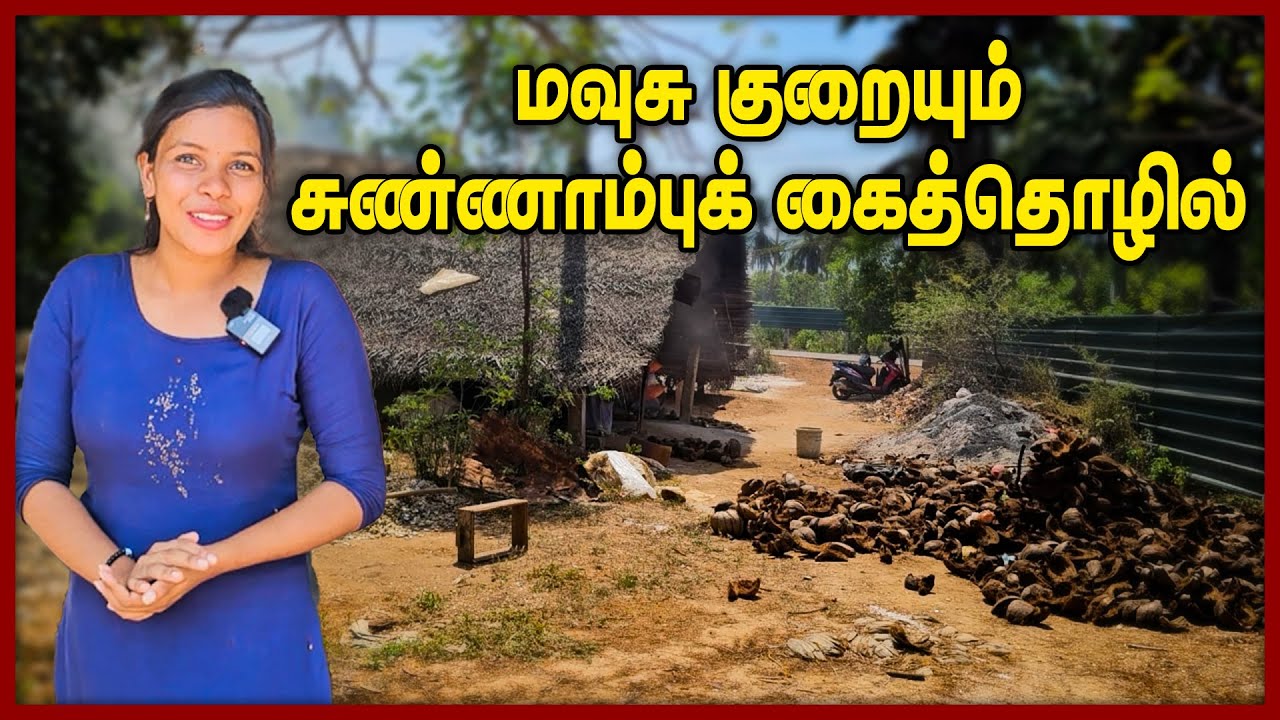 மவுசு  குறையும் சுண்ணாம்பு கைத்தொழில் || Lime Factory Jaffna | #chummaorutrip