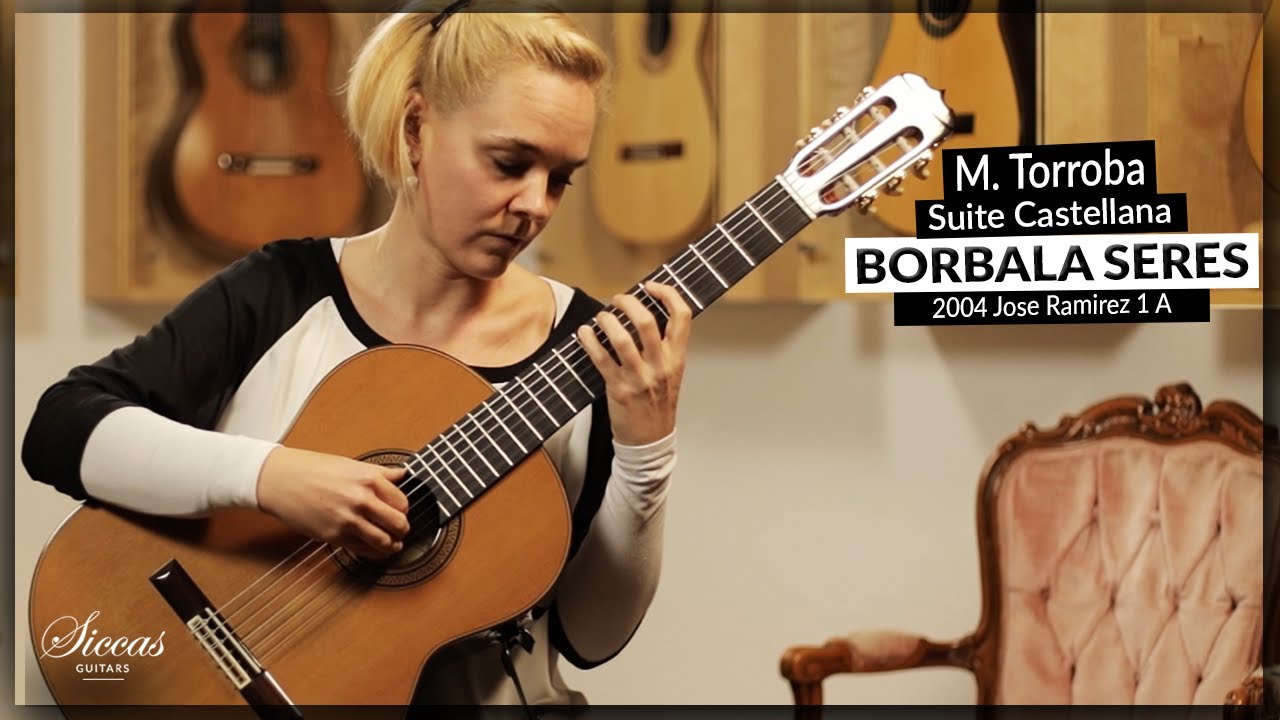 Borbala Seres plays Suite Castellana by M. Torroba on a 2004, 1 A Jose Ramirez Classical Guitar