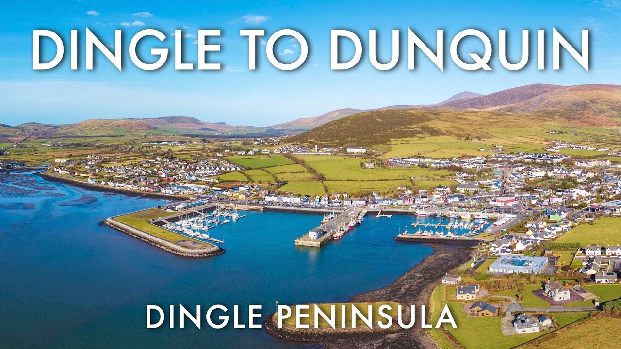 Dingle from the Air with the DJI Air 3S - Ireland