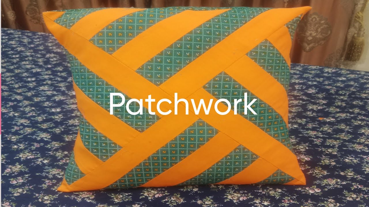 How to Make Patchwork Cushions at Home | Easy DIY Cushion Tutorial | Beautiful Cushion Covers ideas 