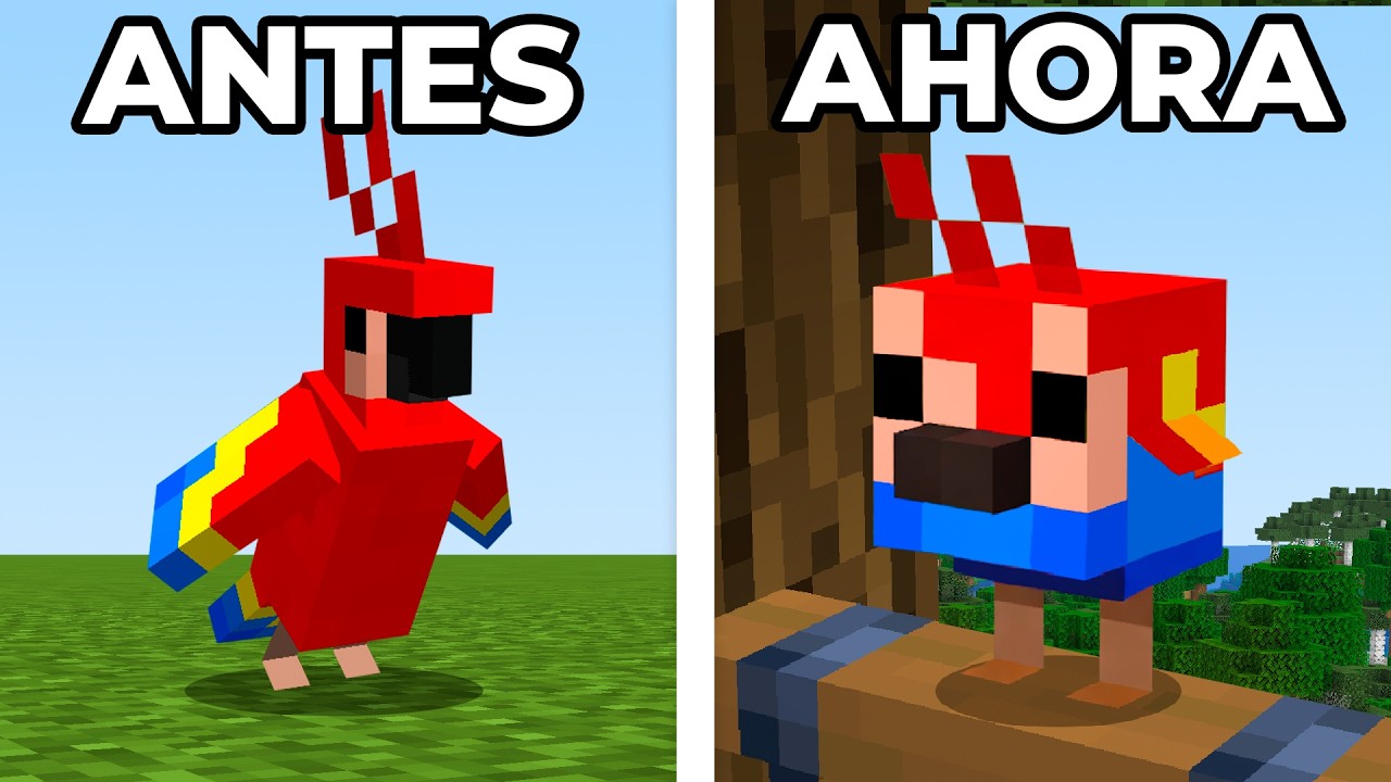 23 Cosas que Cambiaron en Minecraft y No Sab&iacute;as