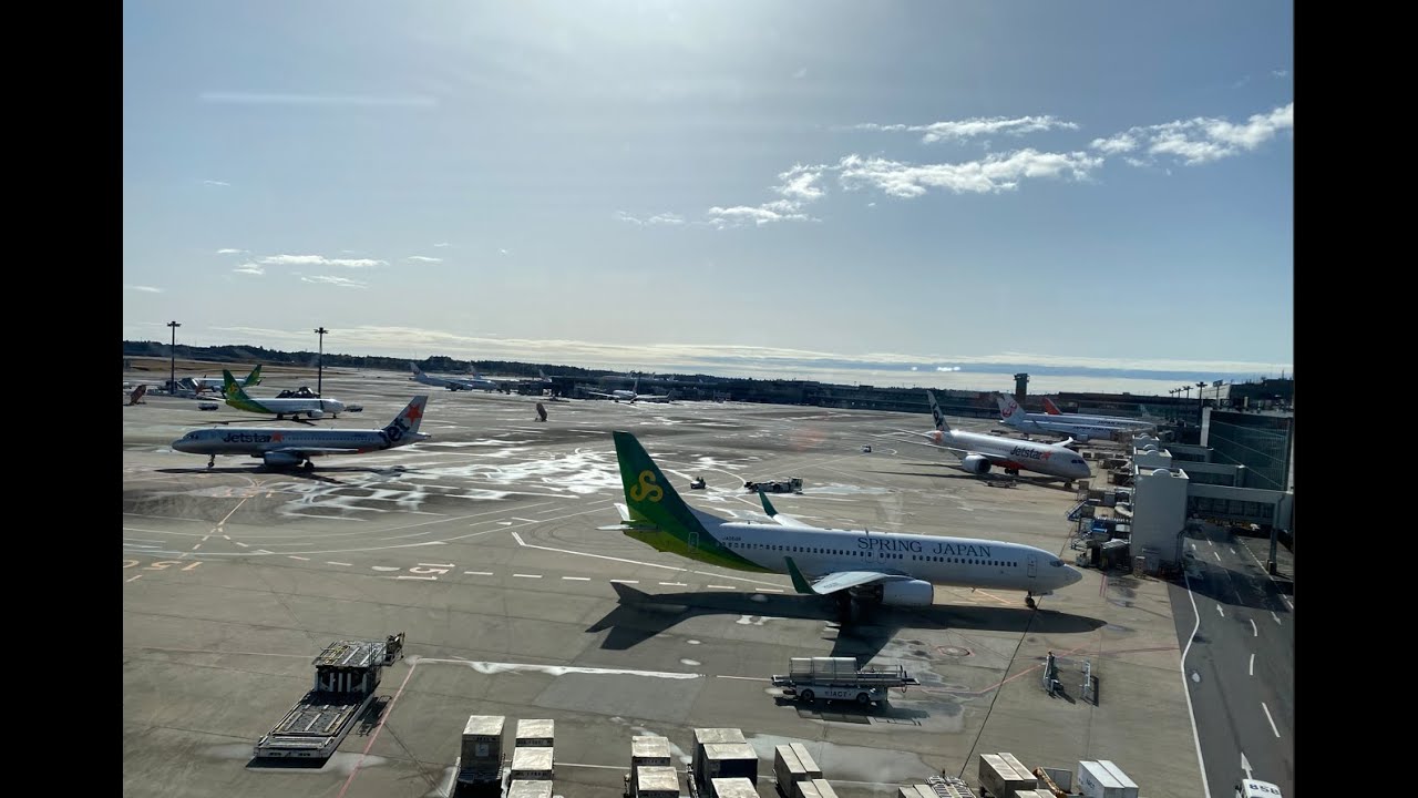 Fantastic landing view at Nagasaki Airport