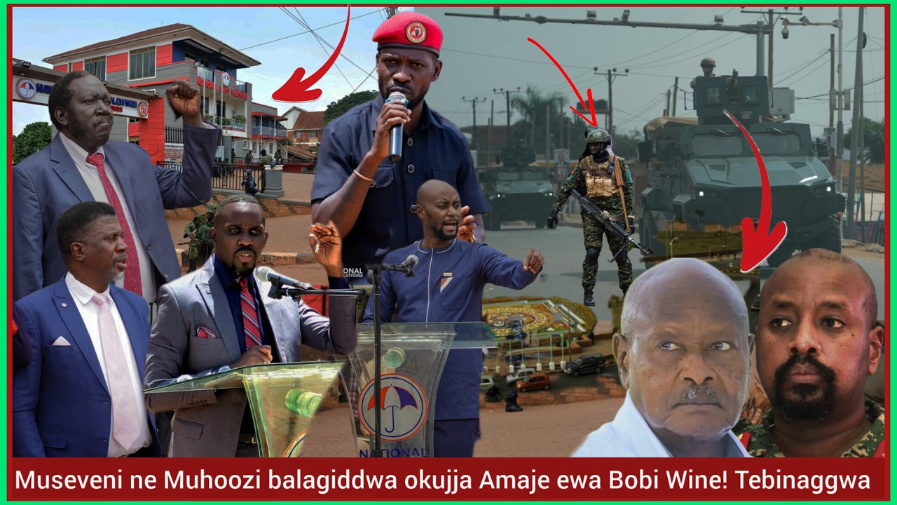 Agakagwawo! Obunkenke Museveni ne Muhoozi babalagidde okujja amaje ewa Bobi Wine NUP egenda mu Court