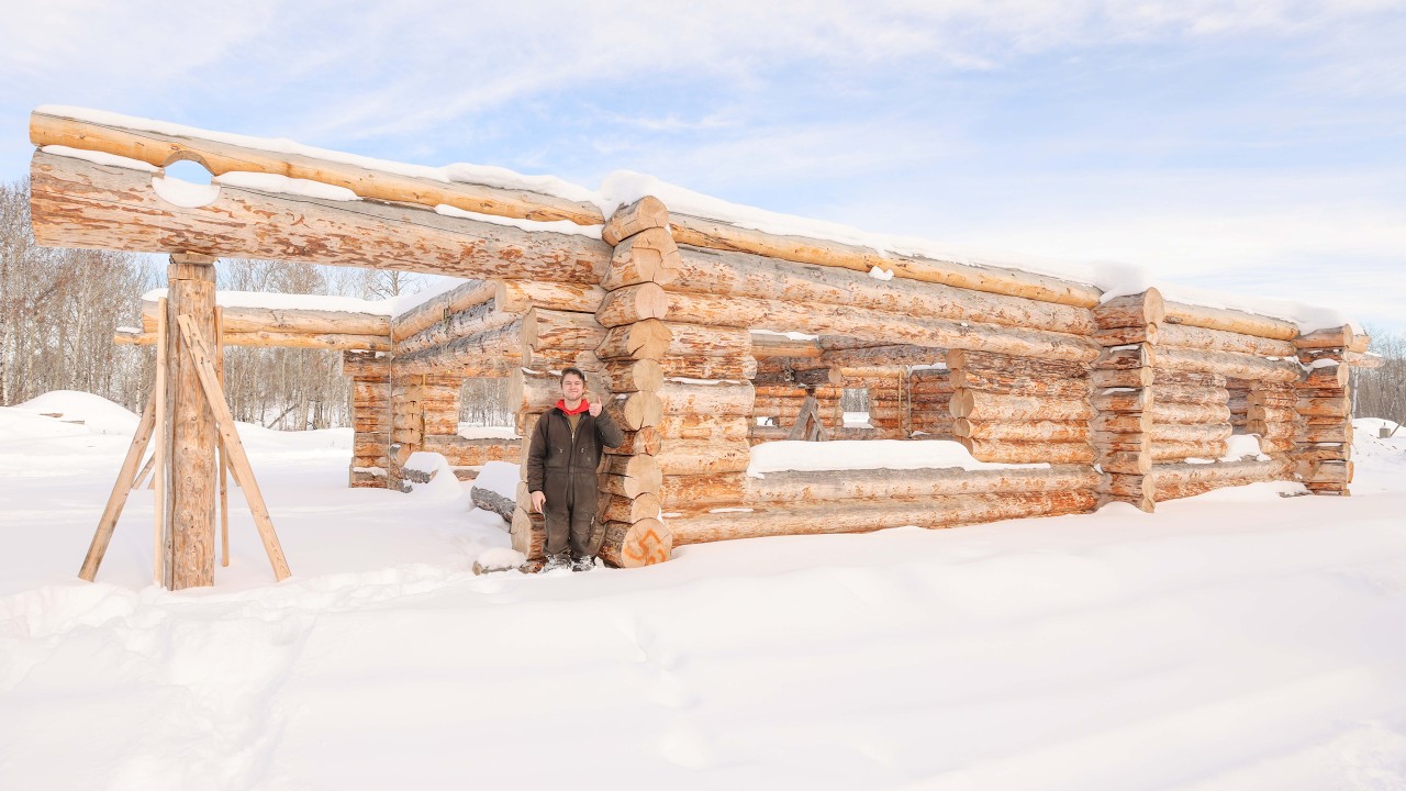 Working on Everything I Can During the Winter - Building My Log Home Pt. 32
