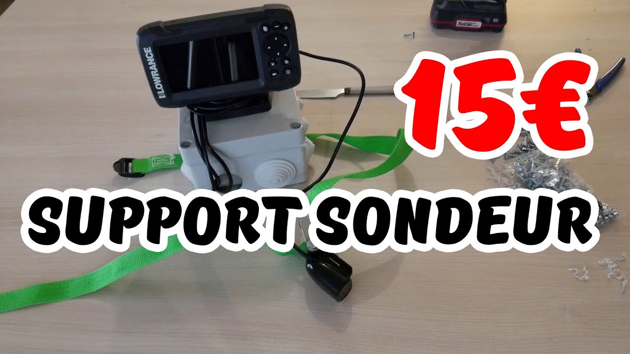TUTO : Fabrique ton support sondeur FLOATUBE pour 15€ !