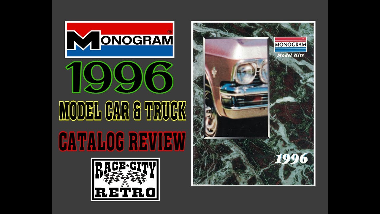 MONOGRAM MODELS 1996 MODEL CAR & TRUCK CATALOG REVIEW