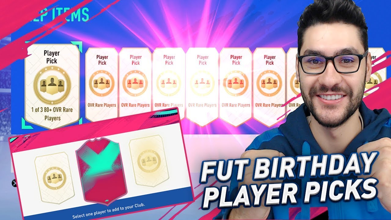 FUT BIRTHDAY PLAYER PICK UPGRADE PACK OPENING - FIFA 19 ULTIMATE TEAM