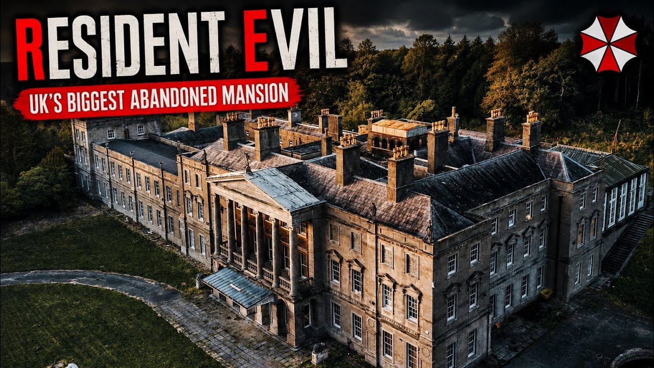 Внутри НАСТОЯЩЕГО особняка из Resident Evil на 102 комнаты&hellip; ОБЫСКАННОГО полицией