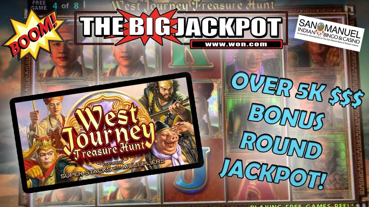 &diams;️ OVER $5,000 JACKPOT! &diams;️ West Journey BONUS ROUND PAYS OUT BIG | The Big Jackpot