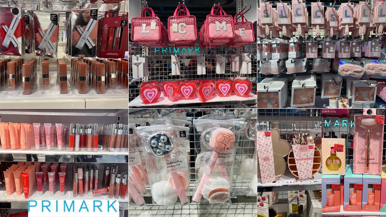 Primark makeup and beauty products new collection  / January 2023