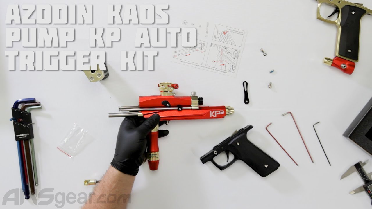 Комплект автоматического триггера Azodin Kaos Pump KP - Обзор