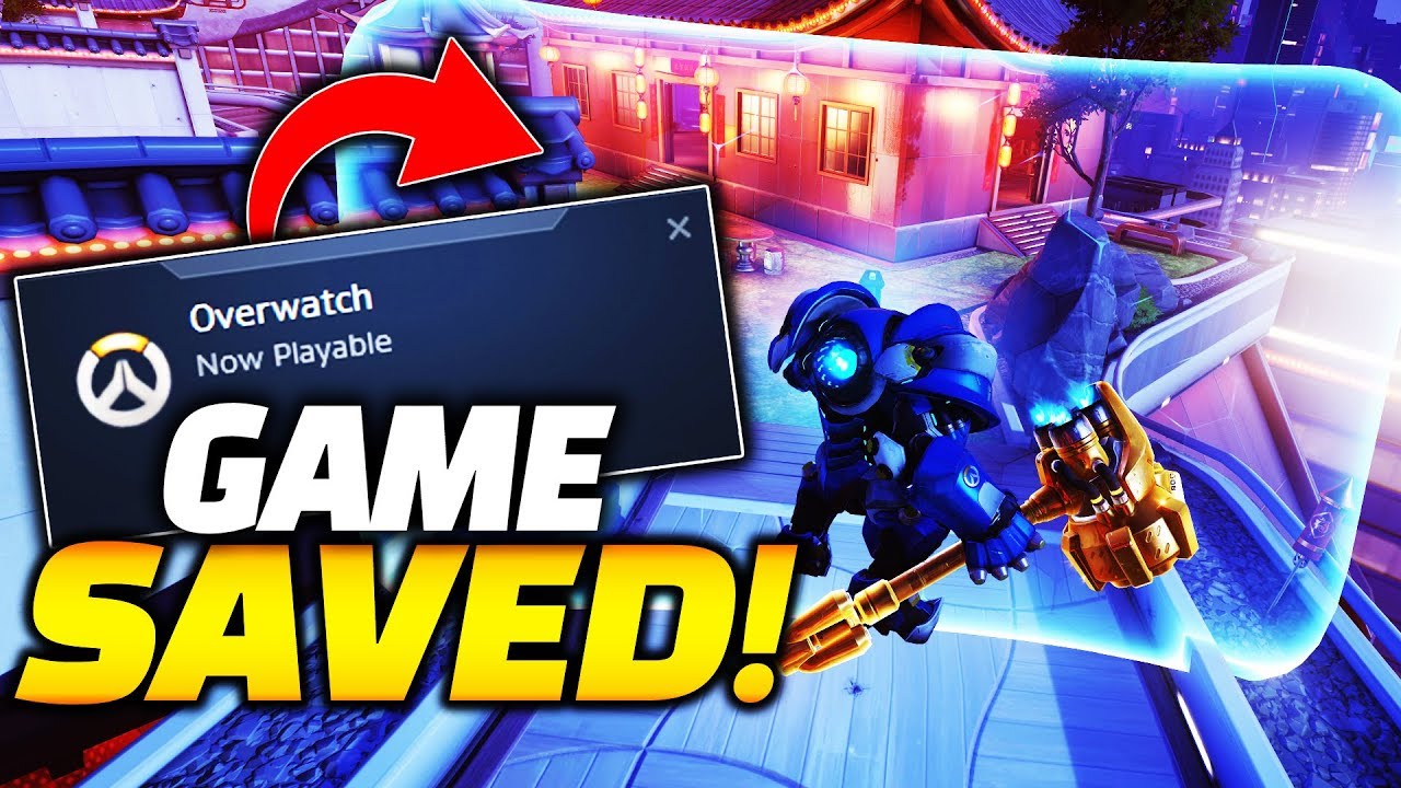 Overwatch is now PLAYABLE! Shield META DEAD!
