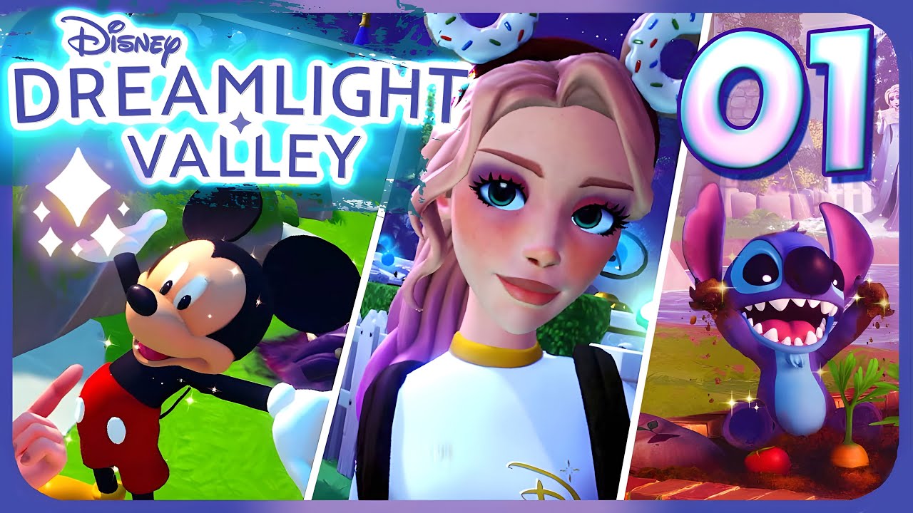 Disney Dreamlight Valley Walkthrough Part 1 (PS5) No Commentary
