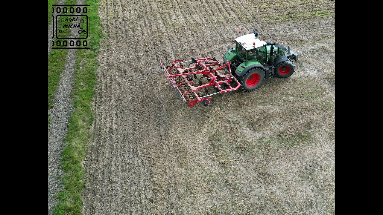 Décompactage Fendt 724 Vario - Horsch Terrano 4 FX