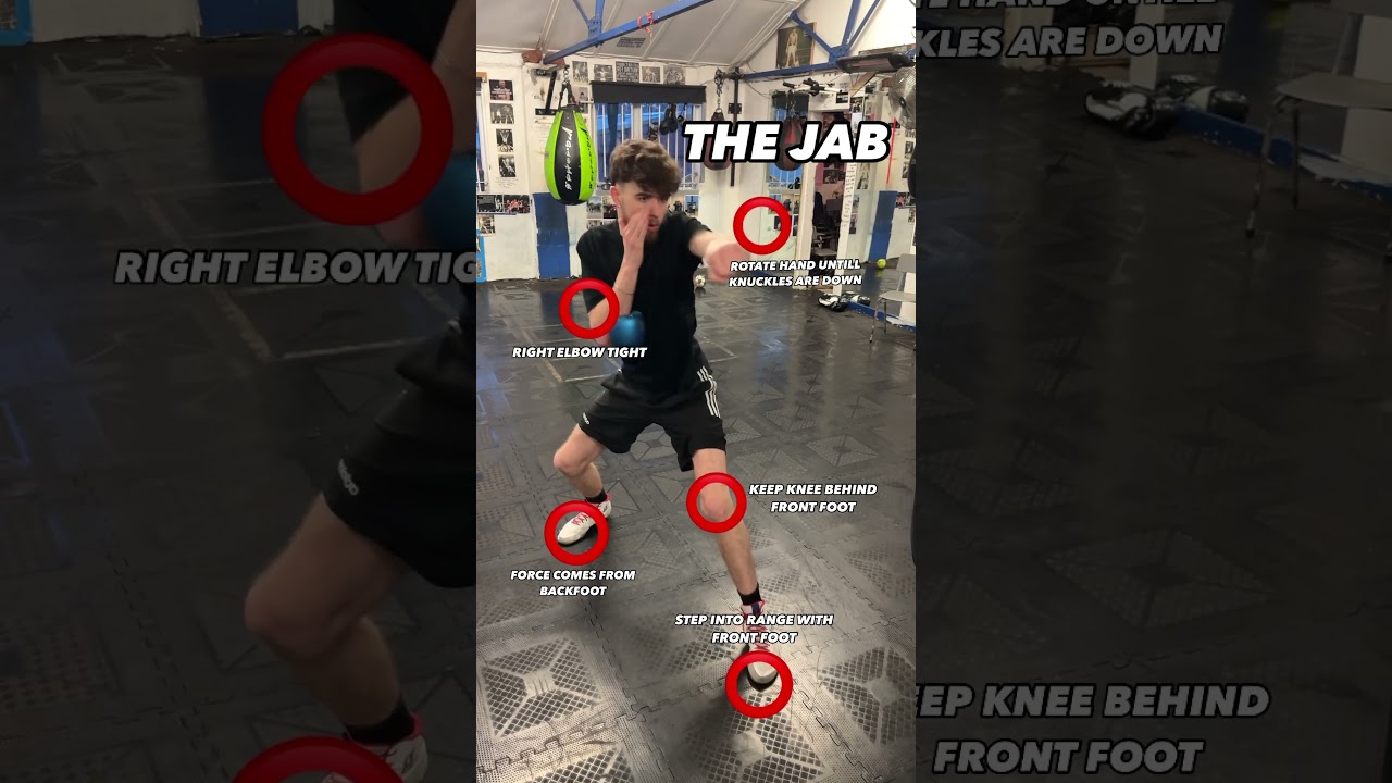 How to throw the jab #boxing #jab