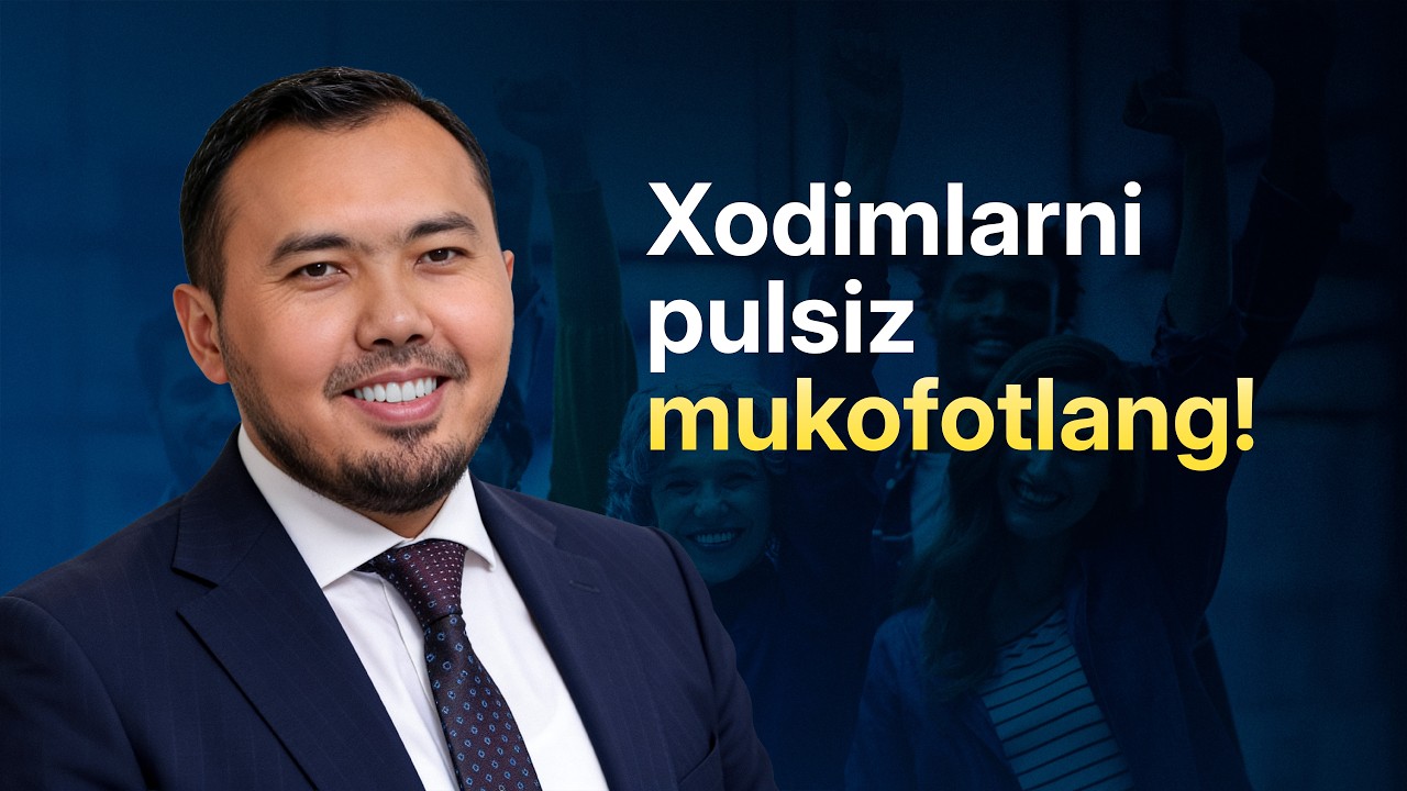 Xodimlarni pulsiz qanday “yondirish” mumkin? | Kozimxon Turaev