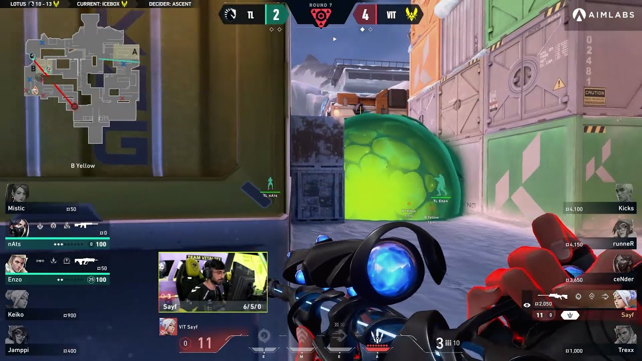 VIT Sayf 1v2 ACE CLUTCH vs Team Liquid | VCT EMEA 2024