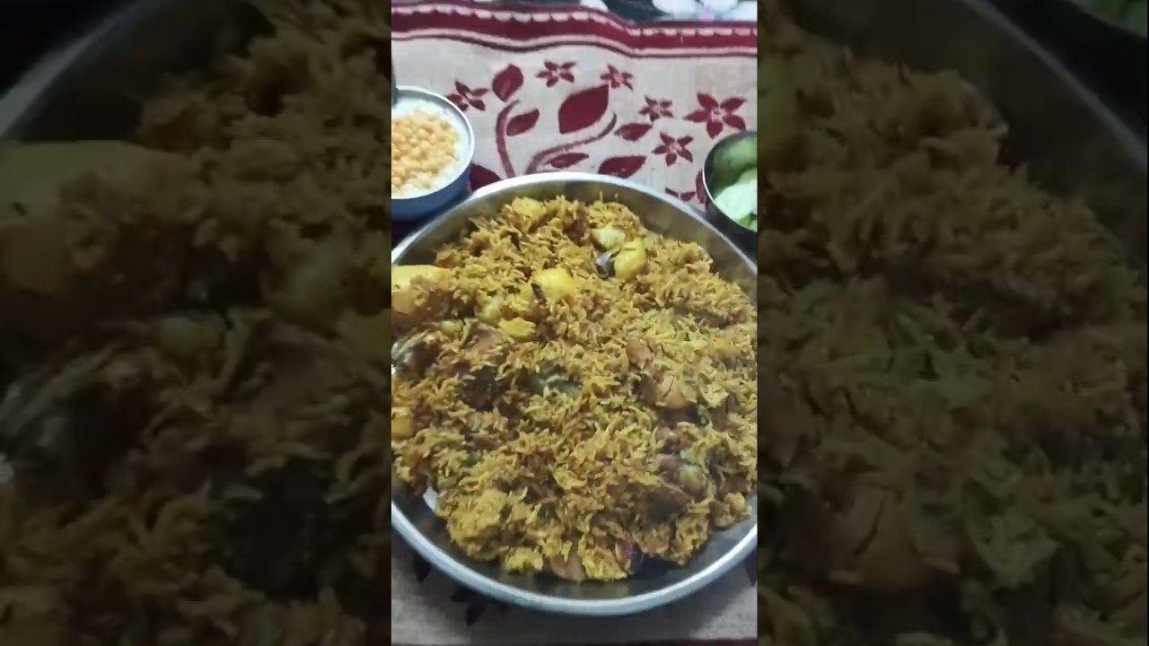 How to make Kolkatabiryaniathomeinpressure cooker#CorporateGirl9to7#FirstYouTube#IndianCorporateLife