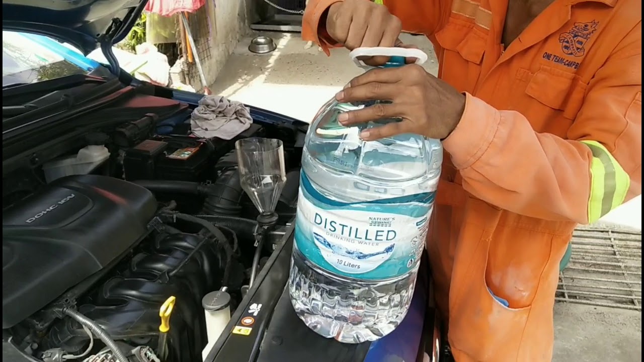 RADIATOR FLUSHING COOLANT FOR HYUNDAI ELANTRA