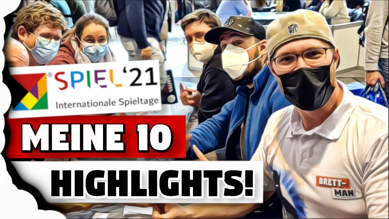 SPIEL MESSE 2021 - Meine 10 Highlights Brettspiele und Erlebnisse