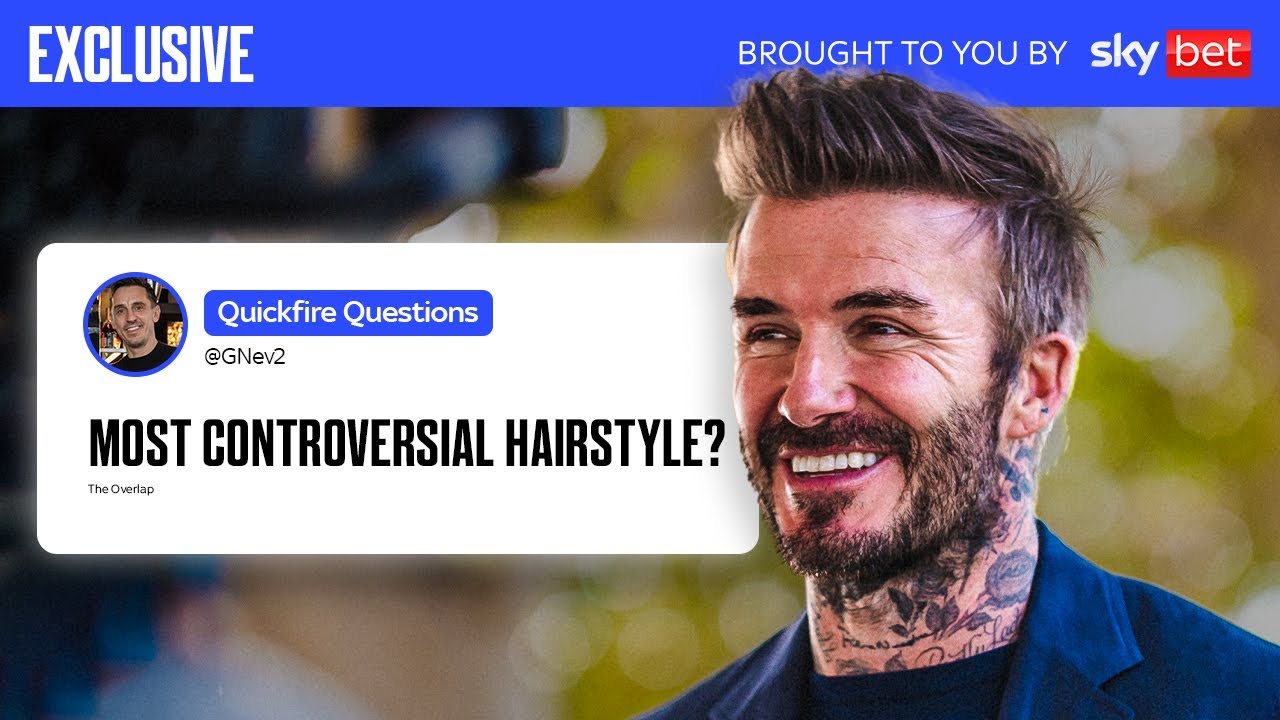 David Beckham’s 29 Questions With Gary Neville | Overlap Xtra