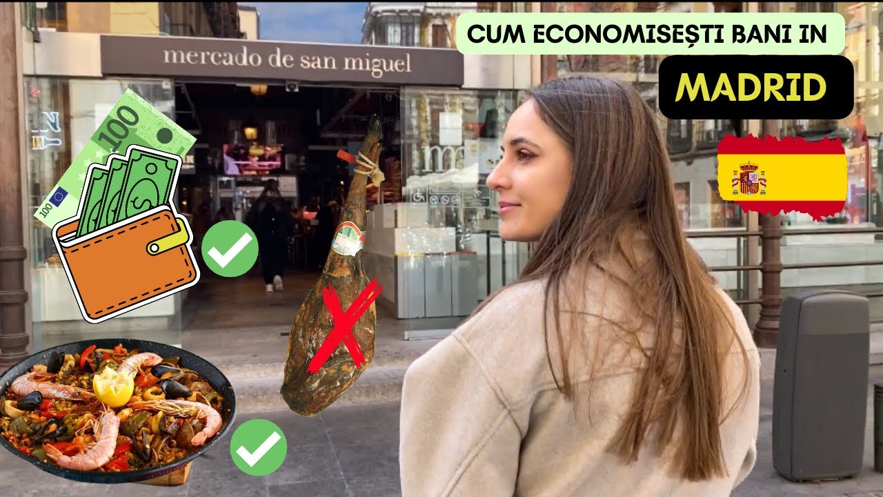 Top Atracții turistice gratuite in Madrid🇪🇸🥩 Cum economisiti BANI in Spania!💶