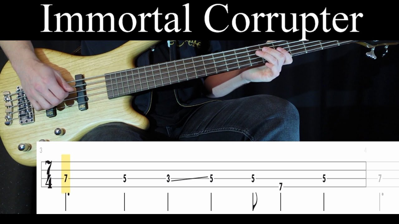 Immortal Corrupter (GWAR) - Bass Cover (With Tabs) by Leo D&uuml;zey