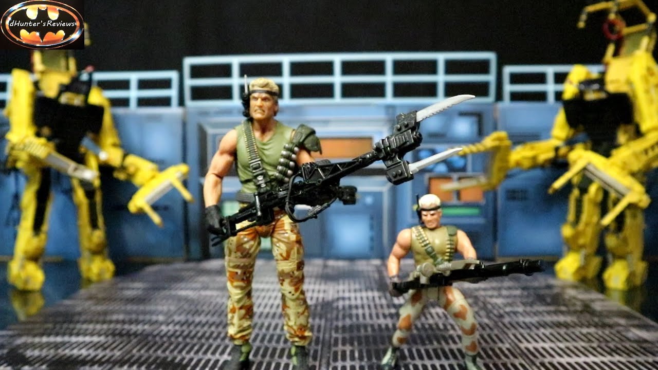NECA Aliens Kenner Drake Space Marine Action Figure Review & Comparison